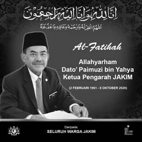 Ketua Pengarah Jakim meninggal dunia, kebumi di Kuang