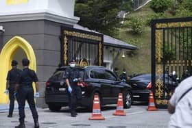 Anwar arrives for audience with King over his claim of majority MP support