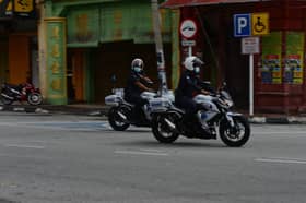 Two policemen killed in accident while chasing street racers