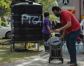 68 peratus kawasan dapat bekalan air setakat tengah hari