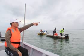 Penyelam TLDM bantu cari nelayan hilang di Pantai Batu Laut
