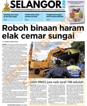 SelangorKini 26 November - 2 Disember 2020