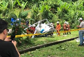 Two helicopters crash in Taman Melawati, two dead