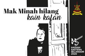 Mak Minah hilang kain kafan