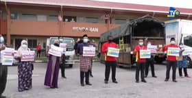 LZS agih pek makanan kepada pelajar Politeknik Shah Alam