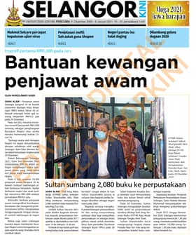 SelangorKini 31 Disember 2020 - 6 Januari 2021