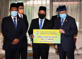 Sultan Selangor berkenan terima zakat perniagaan RM9.8 juta