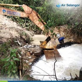Kerja baiki paip pecah Seksyen 15 siap sepenuhnya malam ini