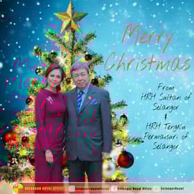 Sultan of Selangor, Tengku Permaisuri extend Christmas greetings