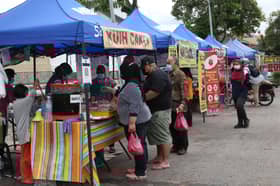 MPSepang periksa berkala pastikan penjaja, pengusaha restoran pakai pelitup muka
