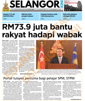 SelangorKini 21 - 27 Januari 2021