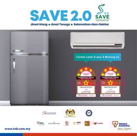 RM200 e-rebate for buying energy efficient refrigerator, air-conditioner