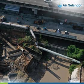 Paip putus: Bekalan air 43 kawasan di Petaling pulih sepenuhnya