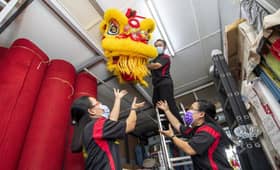 Lee siblings heed SOP, postpone lion dance competition