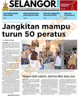 SelangorKini 25 Februari - 3 Mac 2021