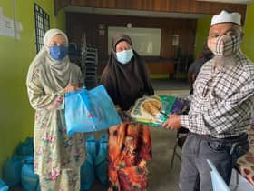 DUN Bukit Melawati agih bantuan makanan, OKU antara penerima