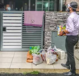 Lima sekeluarga positif Covid-19 terima bantuan makanan LZS