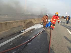 Penang bridge safe to use despite fire incident — Plus