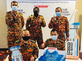 60 peratus anggota bomba Selangor terima dos pertama vaksin