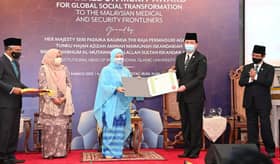 Raja Permaisuri Agong extends appreciation to frontliners in fight against Covid-19