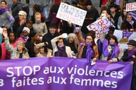 France's women strike for pay,  gender equality