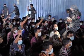 Immigration Dept detains over 14,000 illegals in under two months