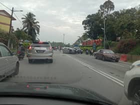 Pemandu lori maut kemalangan di Sungai Choh