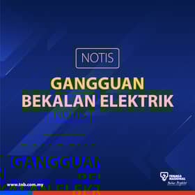 Kabel terbakar, lapan kawasan di Klang terputus bekalan elektrik