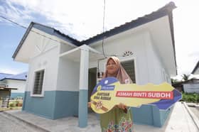 Penerima rumah sebak, ucap terima kasih kepada MB, LZS