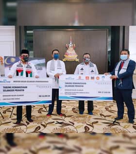 Yayasan Selangor sumbang RM10,000 untuk Tabung Kemanusiaan Selangor Prihatin