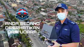 PDRM uses drones to monitor SOPs at Klang Valley bazaars