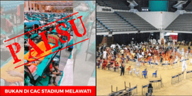 MB nafi video tular, CAC Stadium Malawati bukan pusat kuarantin