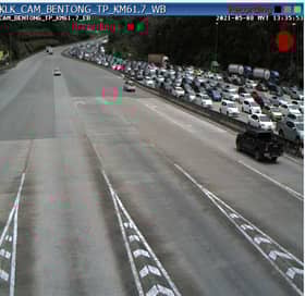 High number of vehicles East Coast-bound — LLM