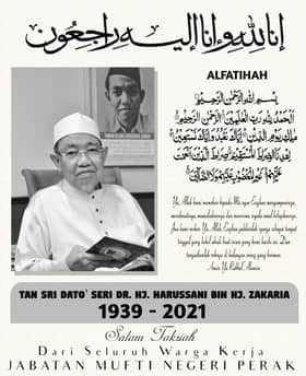 Perak Mufti Harussani Zakaria dies at 82