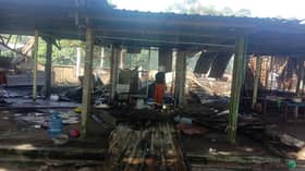 Litar pintas punca 15 kedai di Pantai Morib terbakar