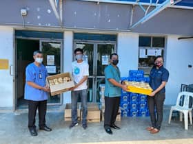 DUN Subang Jaya sumbang 6,000 roti kepada pesakit CAC Stadium Malawati