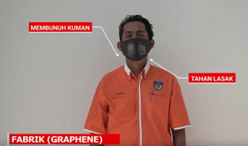 Sepang Municipal Council won three awards for reusable face mask