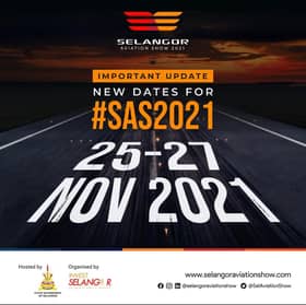 Pameran Penerbangan Selangor 2021 dianjak ke November