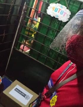 LZS salur bantuan makanan kepada anak pesakit Covid-19