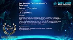 MPSepang menang tiga anugerah hasil pelitup muka hapus bakteria