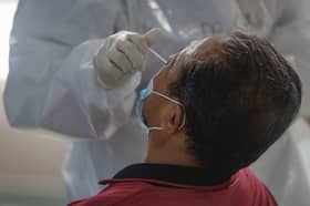 Participants in free screening mostly close contact of patients