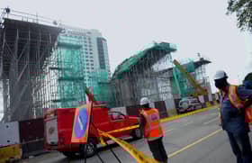 KSM orders immediate investigation on LRT3 project site incident