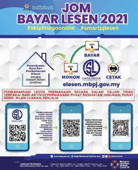 MBPJ: Peniaga boleh mohon lesen dalam talian sepanjang PKP