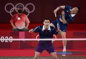 Malaysia raih pingat pertama, gangsa untuk beregu badminton