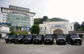 Polis Selangor terima 35 unit pacuan empat roda baharu