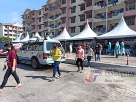 936 penduduk Pangsapuri Sri Ayu terima vaksin sejak kelmarin