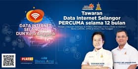 DUN Kota Anggerik pelawa penduduk mohon data internet percuma
