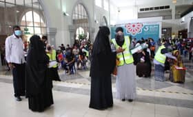 Pelarian UNHCR antara penerima Vaksin Selangor di PPV UIAM