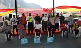 Lebih RM200,000 dibelanja, sedia pek makanan di DUN Sungai Tua