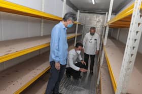 Hospital Klang terima sumbangan kontena mayat pesakit Covid-19